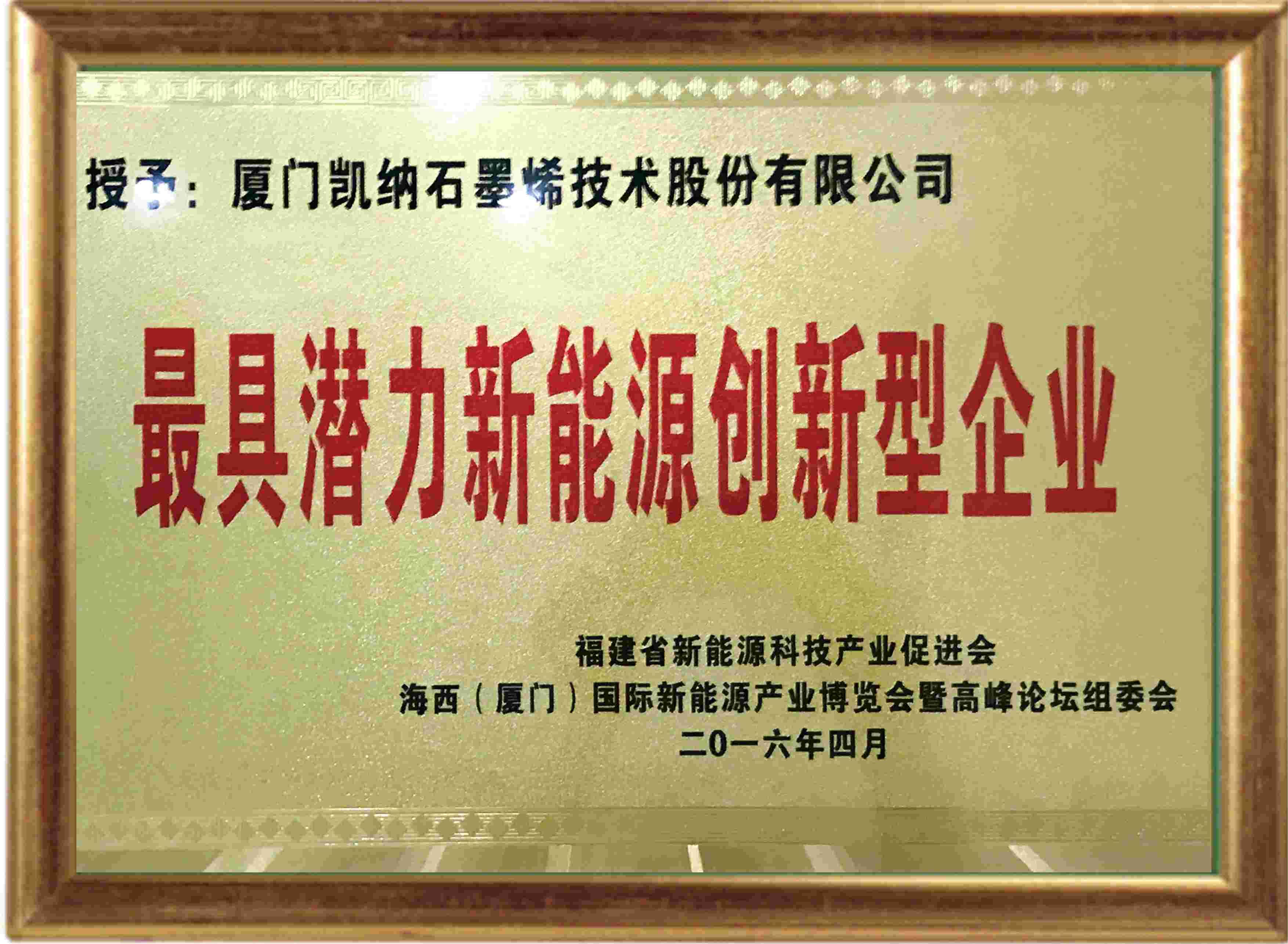 最具潛力新能源創(chuàng  )新企業(yè)